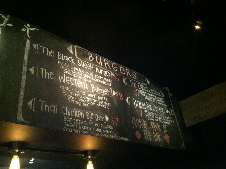 Black Sheep restaurant in Los Angeles