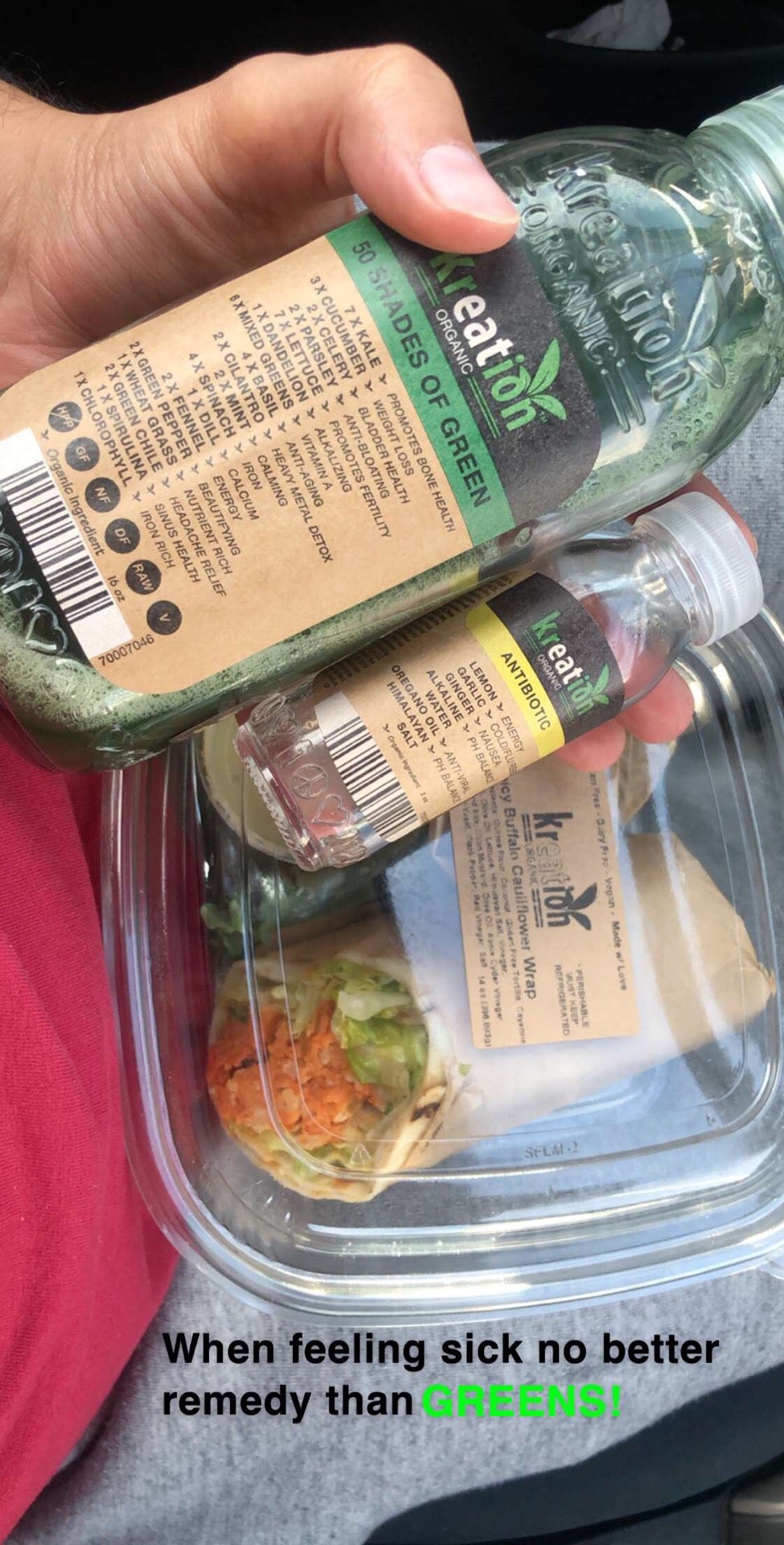 Kreation Organic Juicery, a local business