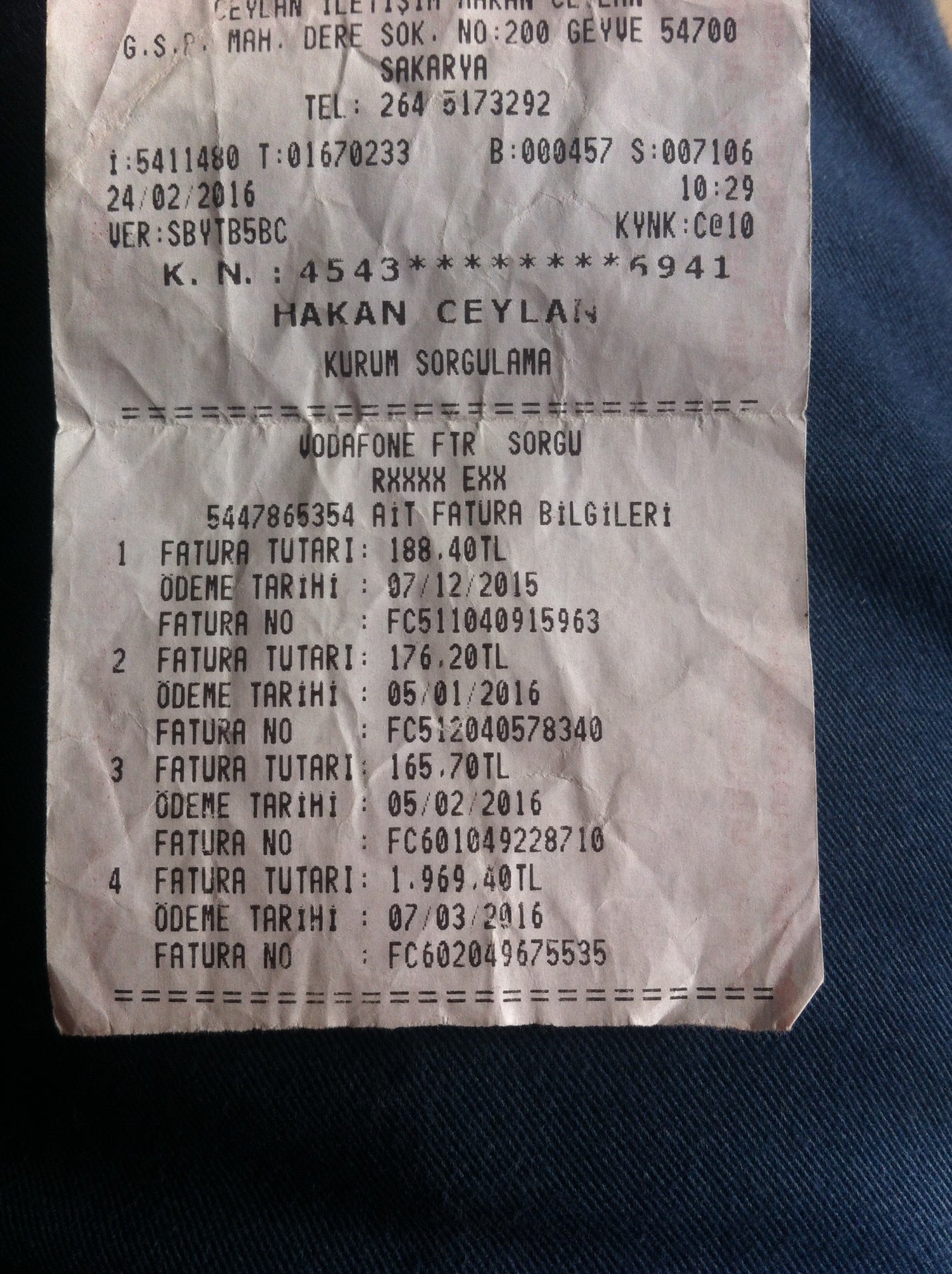 Vodafone Cep Merkezi