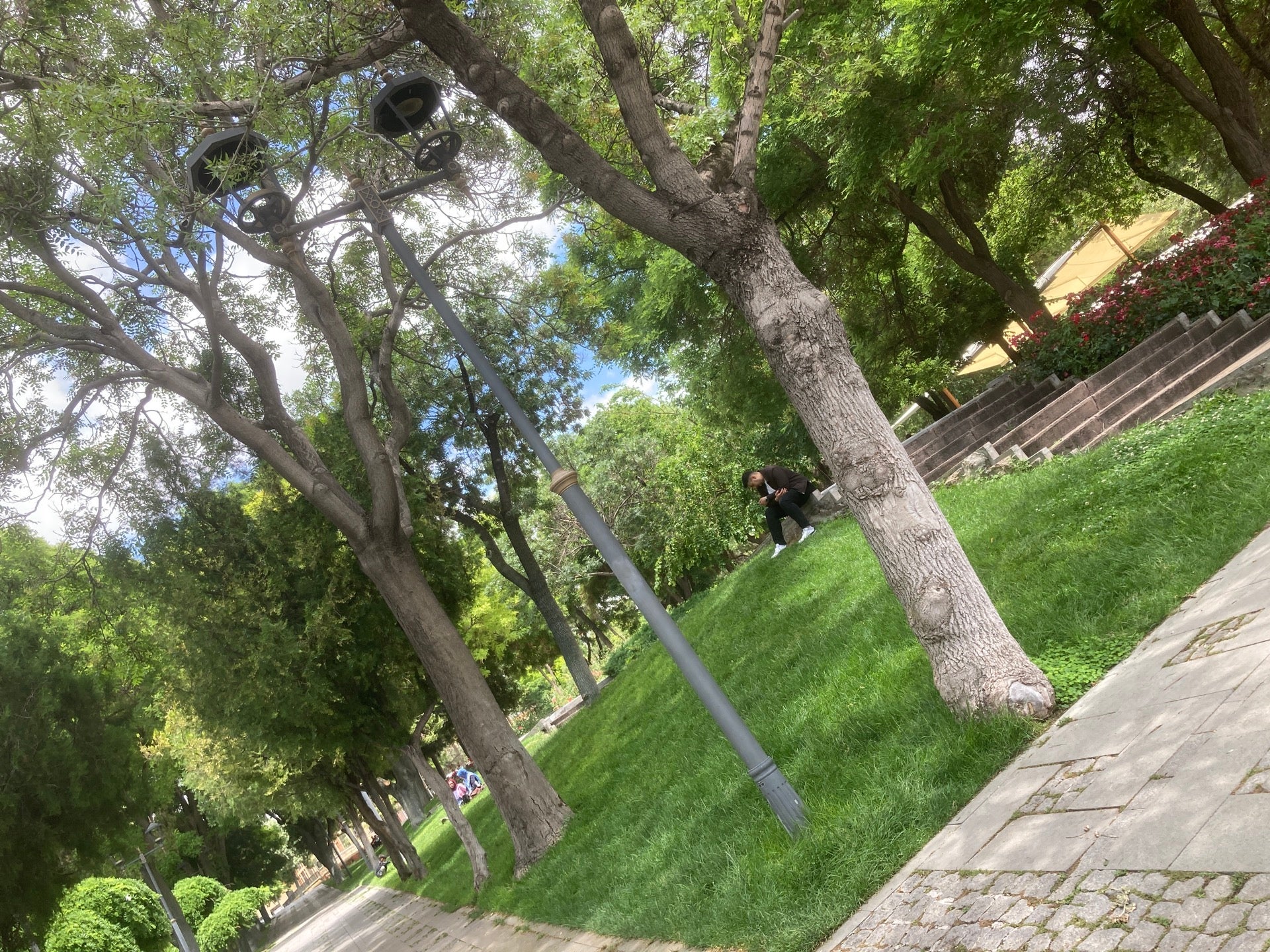 Alaaddin Hill Park in Konya, Turkey