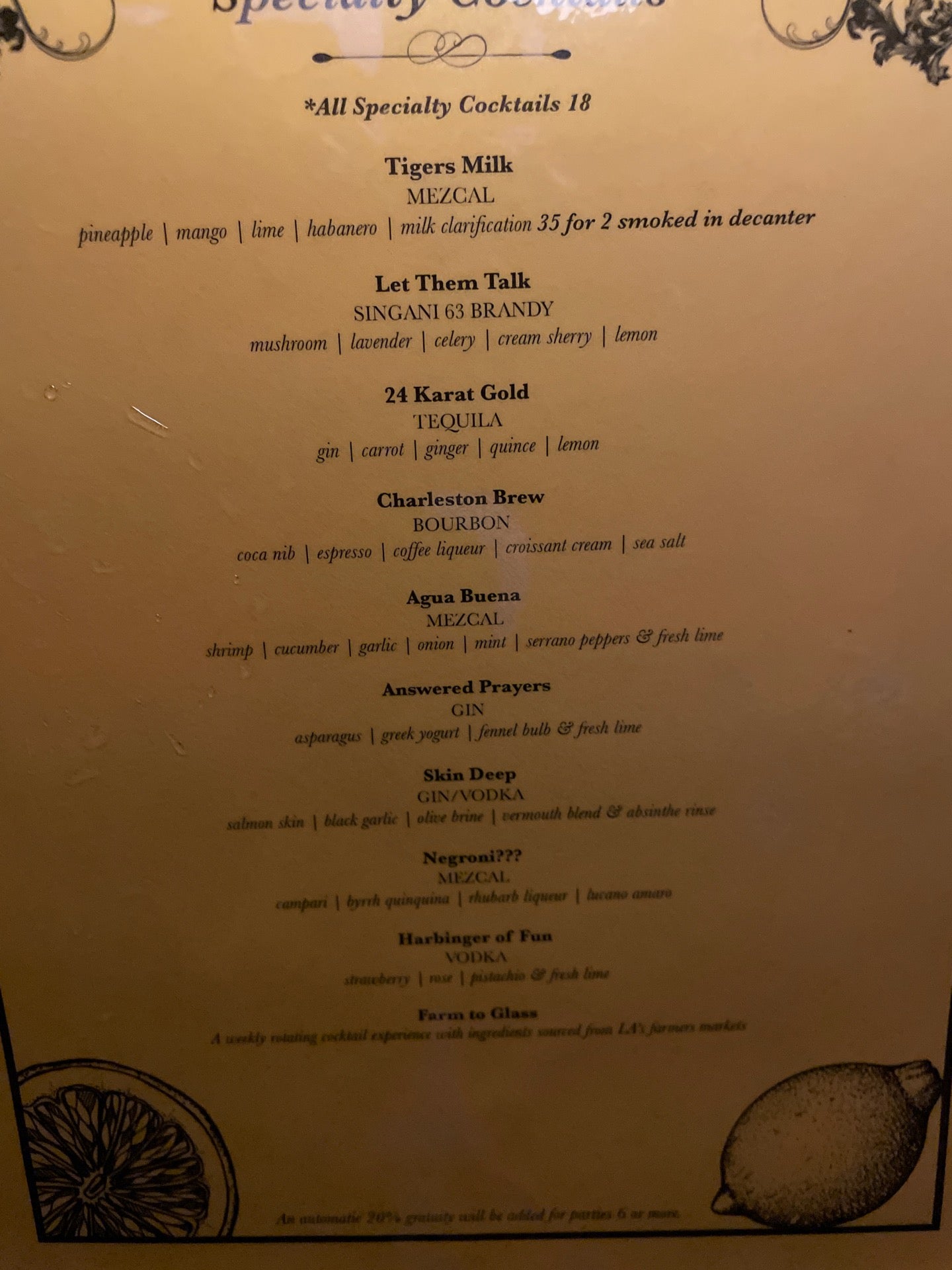 The Wolves restaurant in Los Angeles