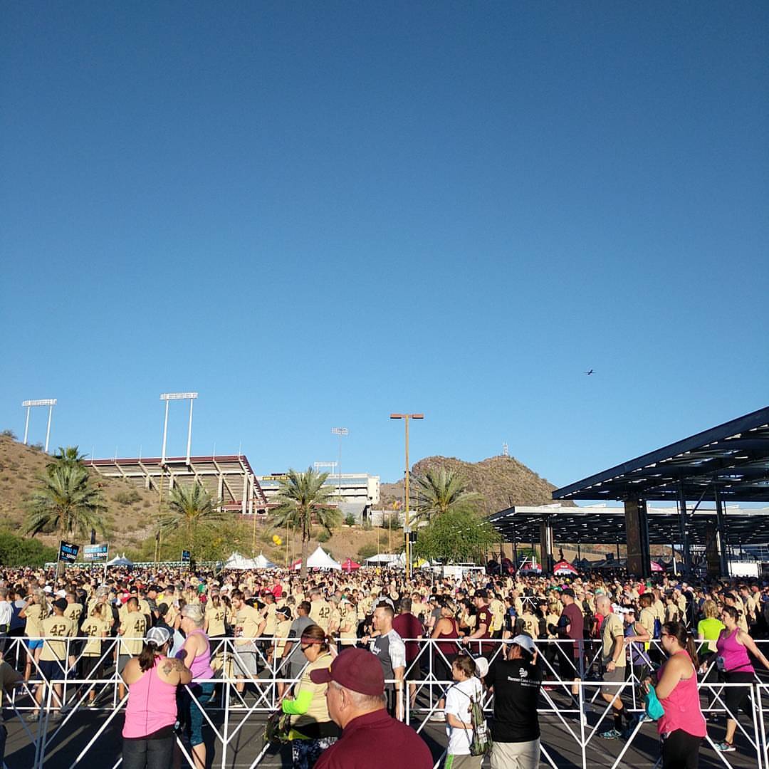 Sun Devil Stadium Press Box Logo