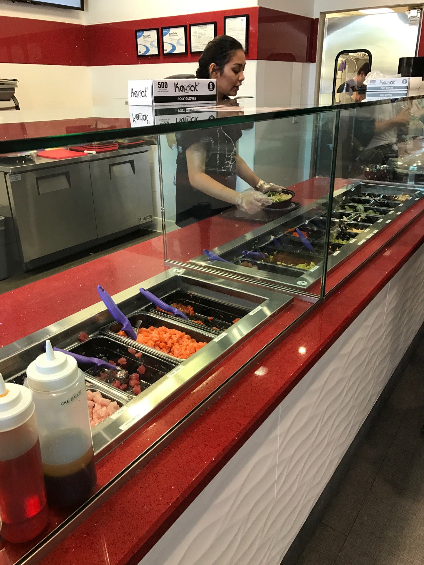 Oke Poke restaurant in Monrovia