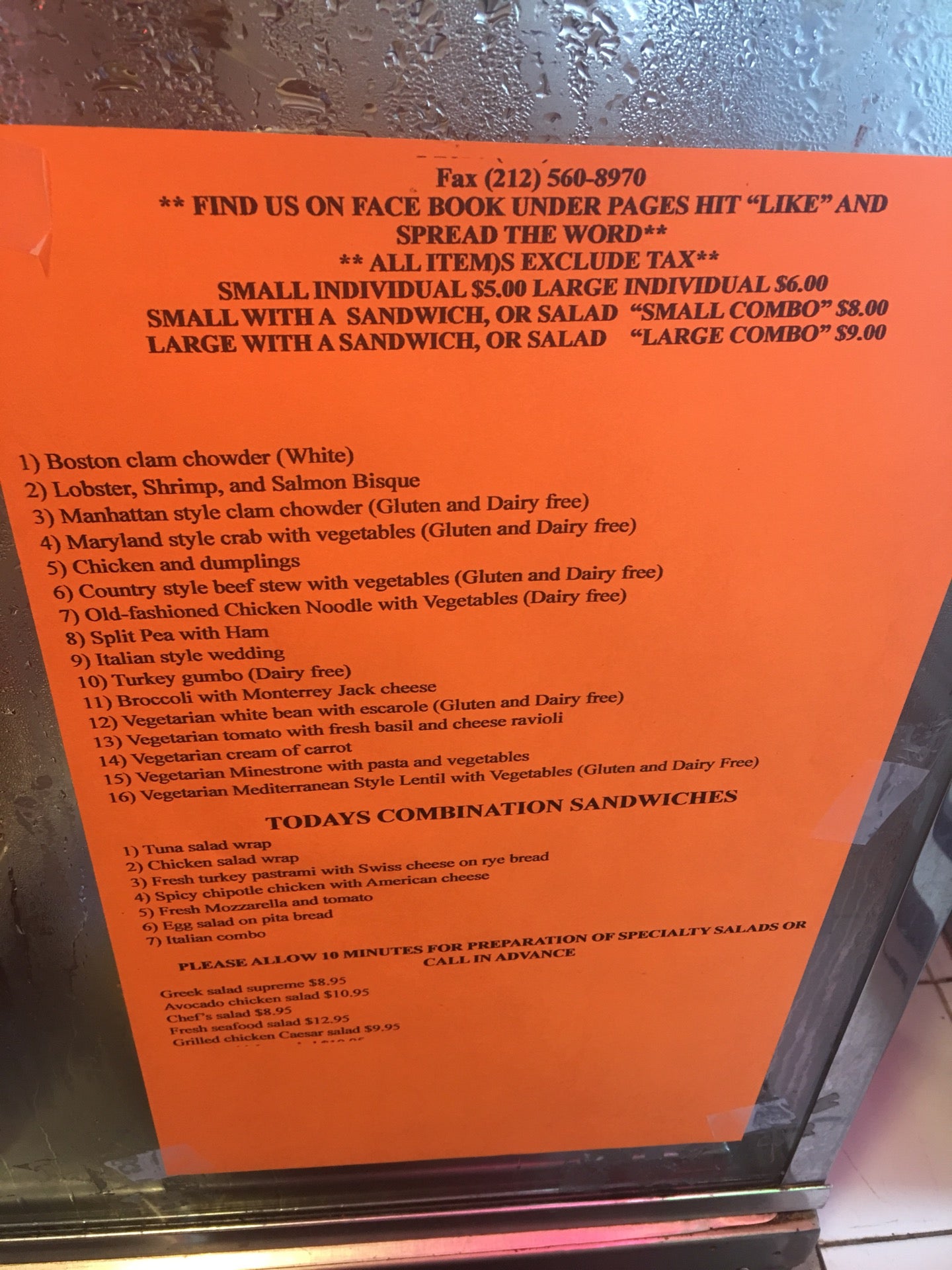 Soup Spot 220 W 31st St New York