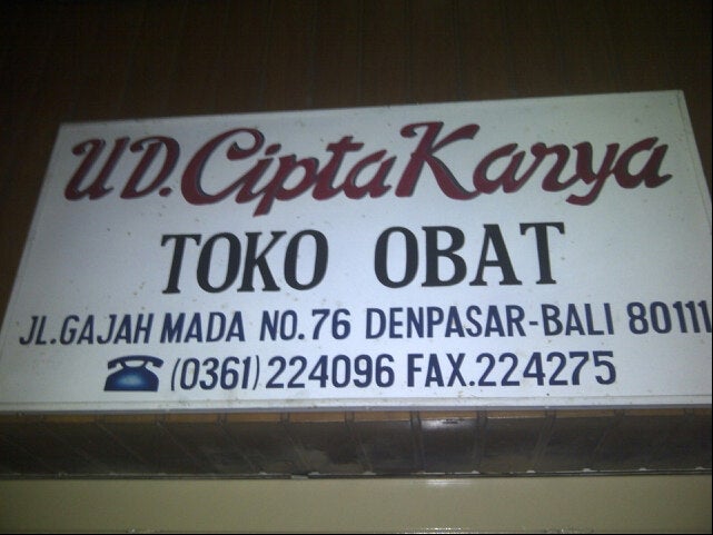 Toko Obat Cipta Karya