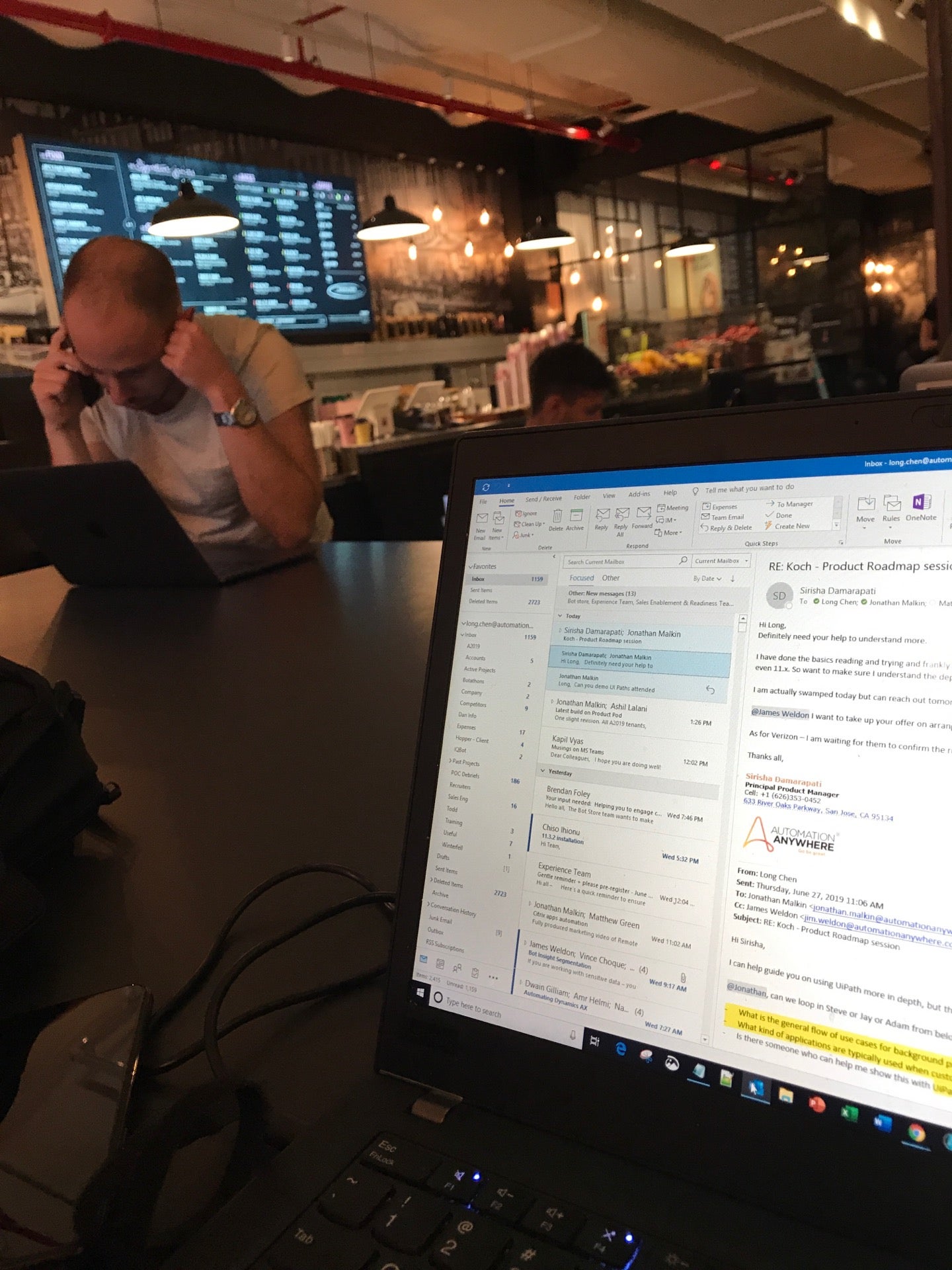 Joe & The Juice bar in New York