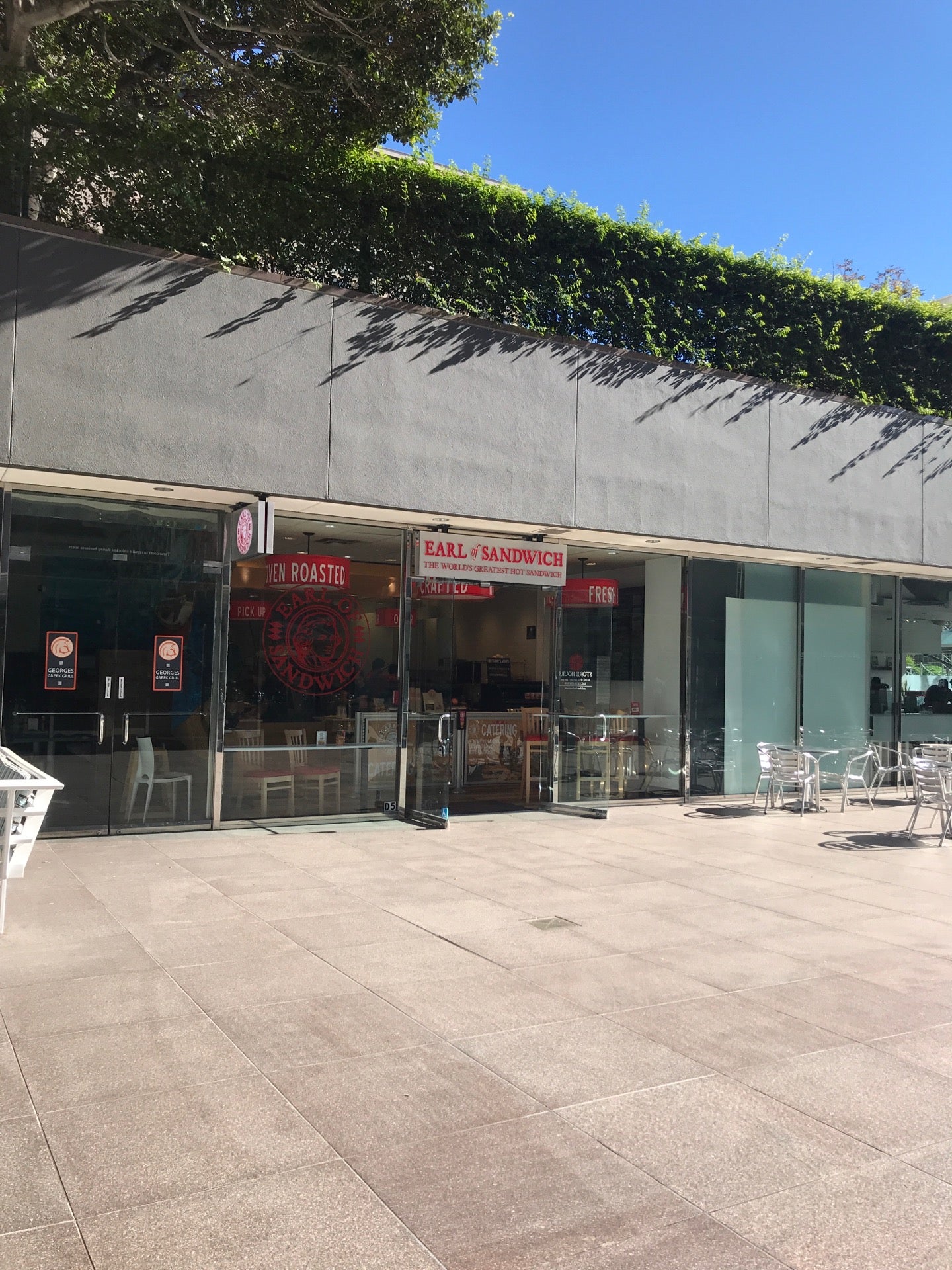 Earl of Sandwich restaurant in Los Angeles