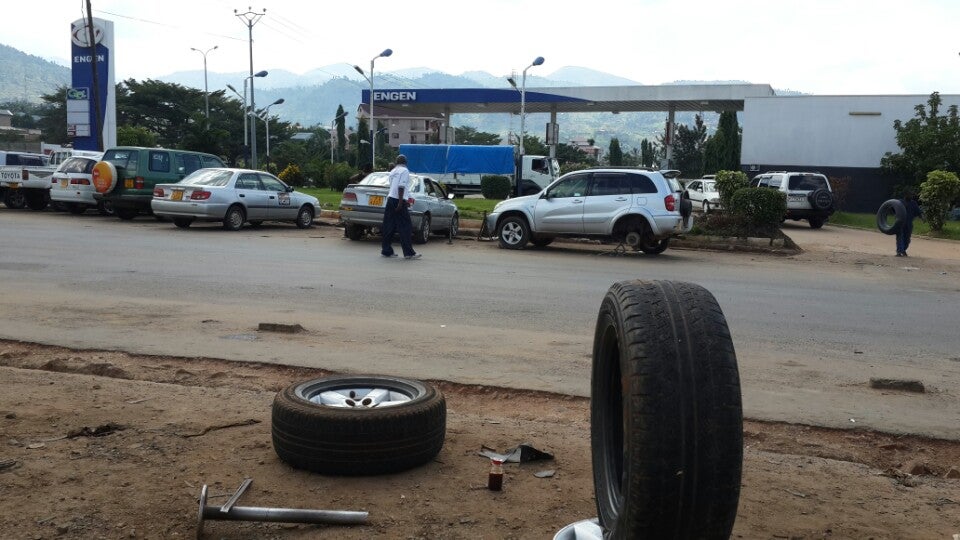 Engen Service Station