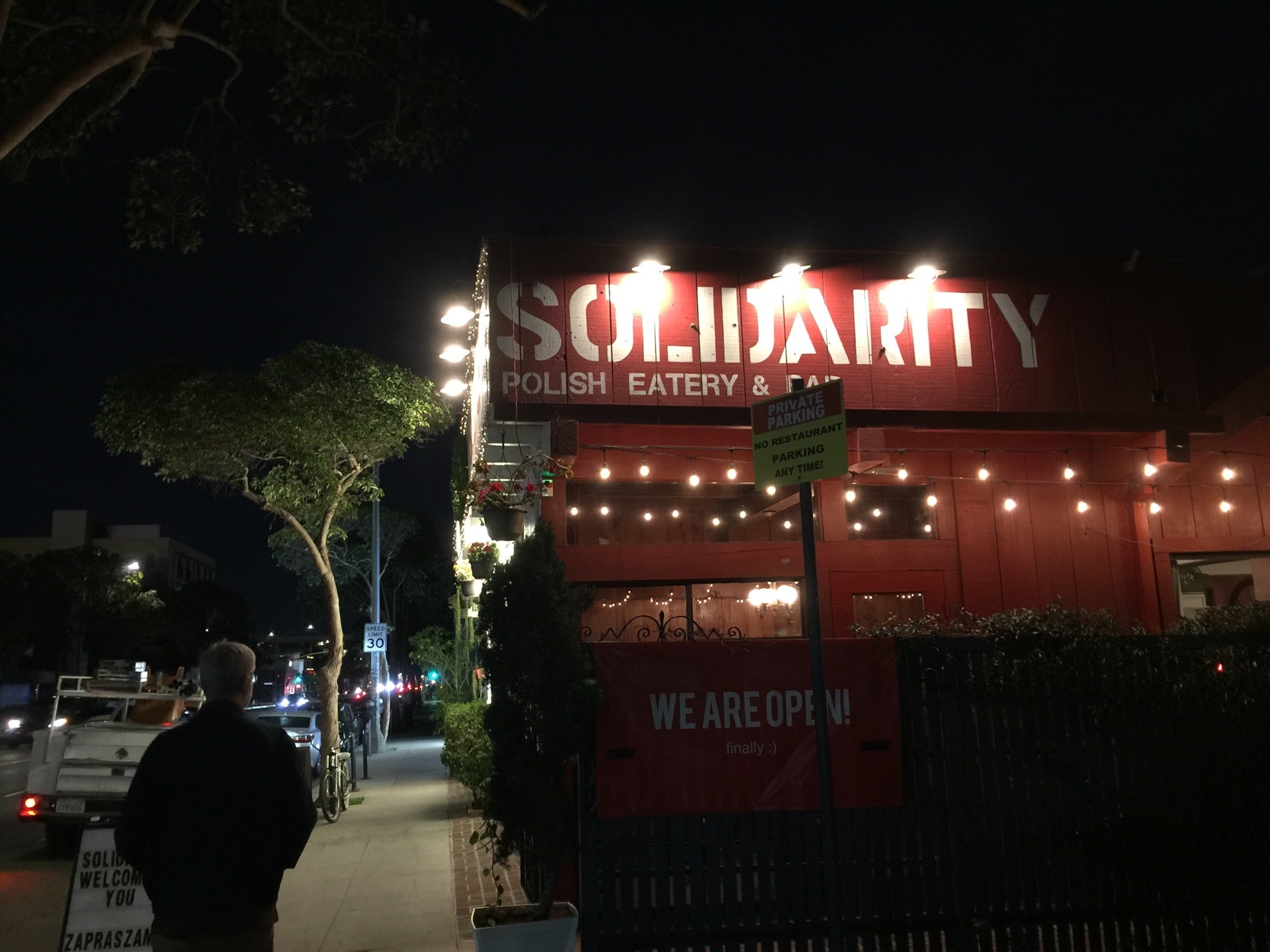 Solidarity restaurant in Santa Monica