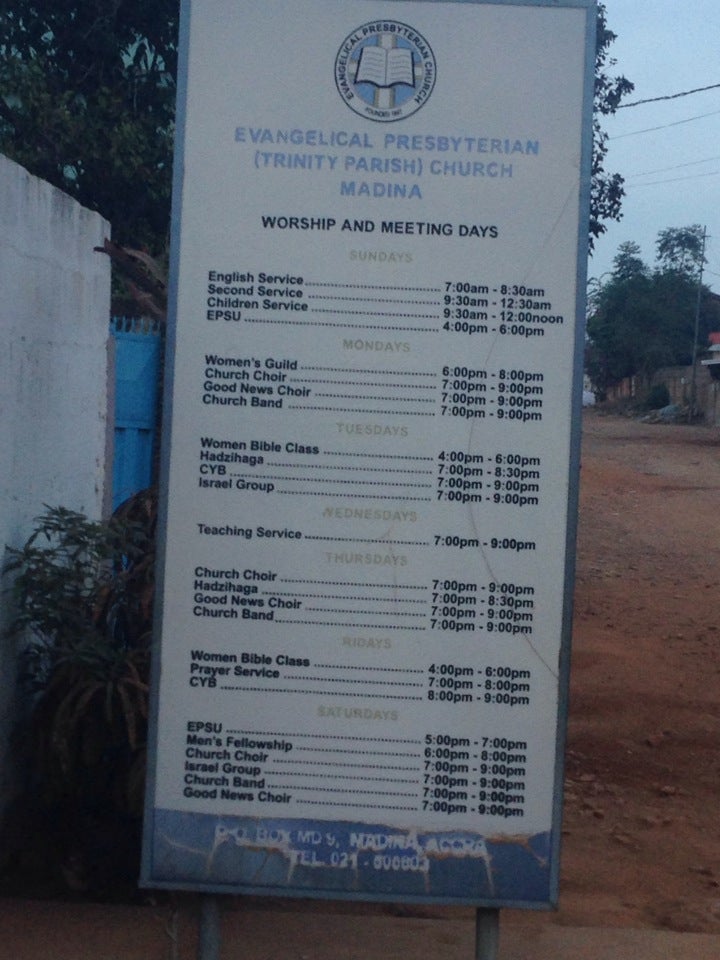 E. P. Trinity Parish, Madina