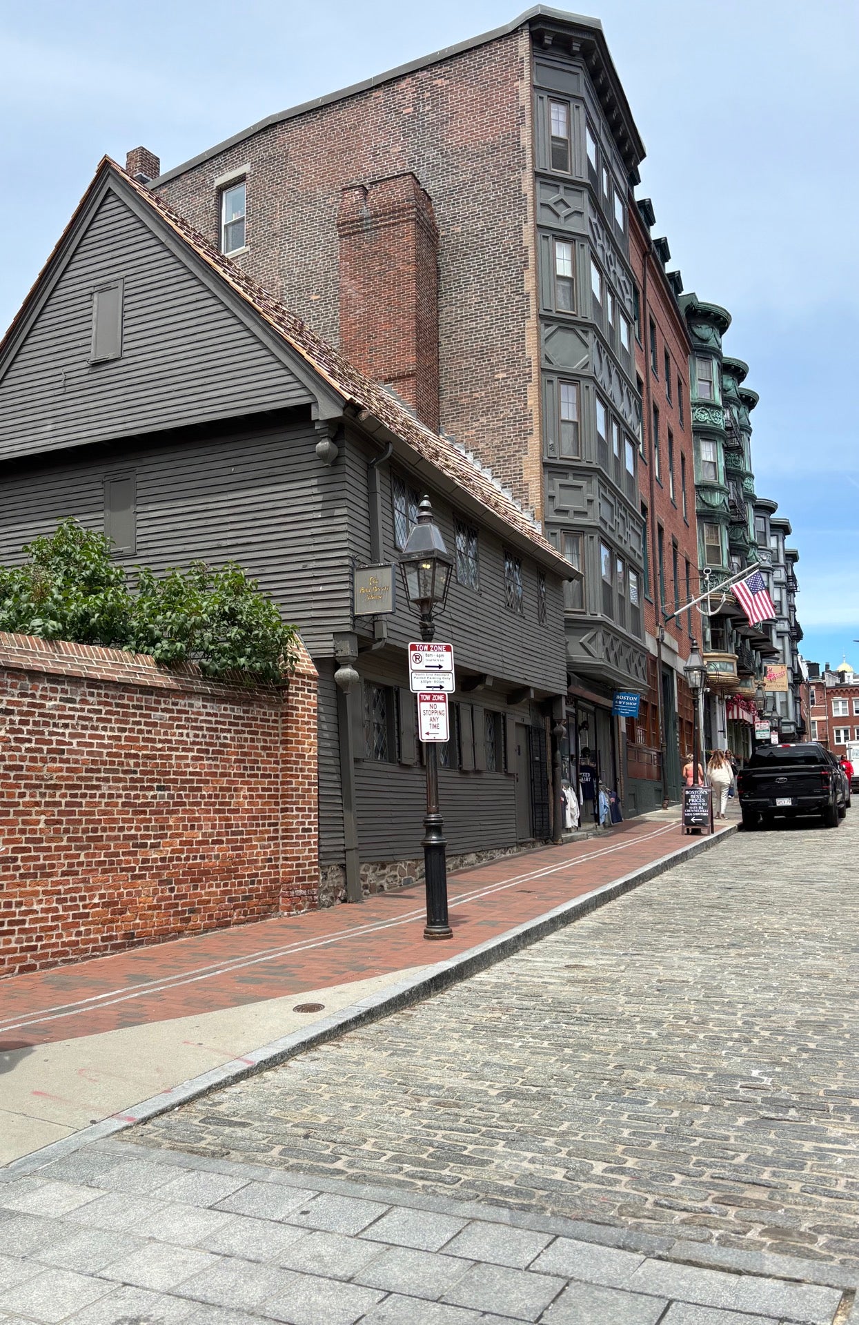 The Paul Revere House in Boston, United States