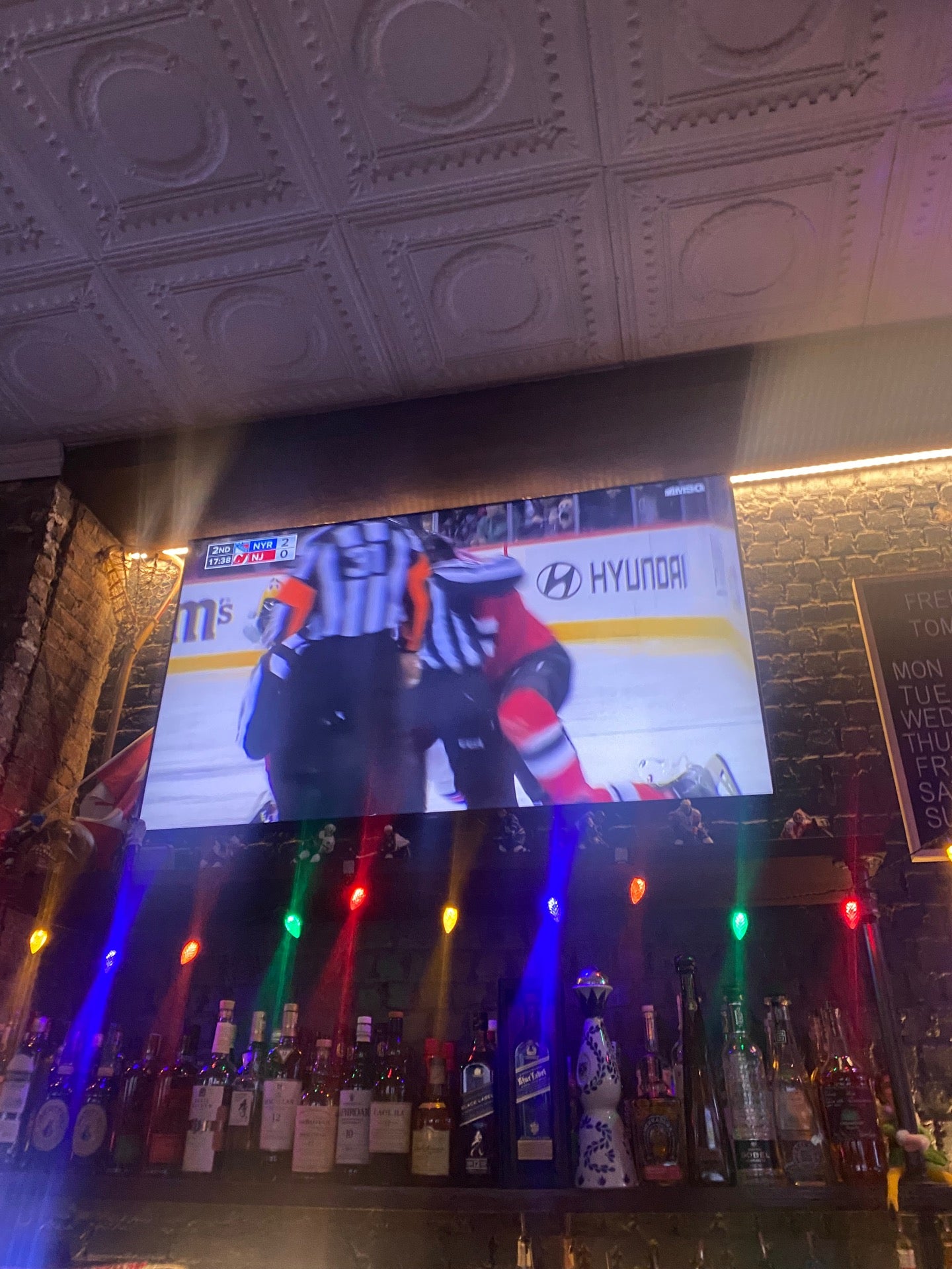 The Canuck bar in New York