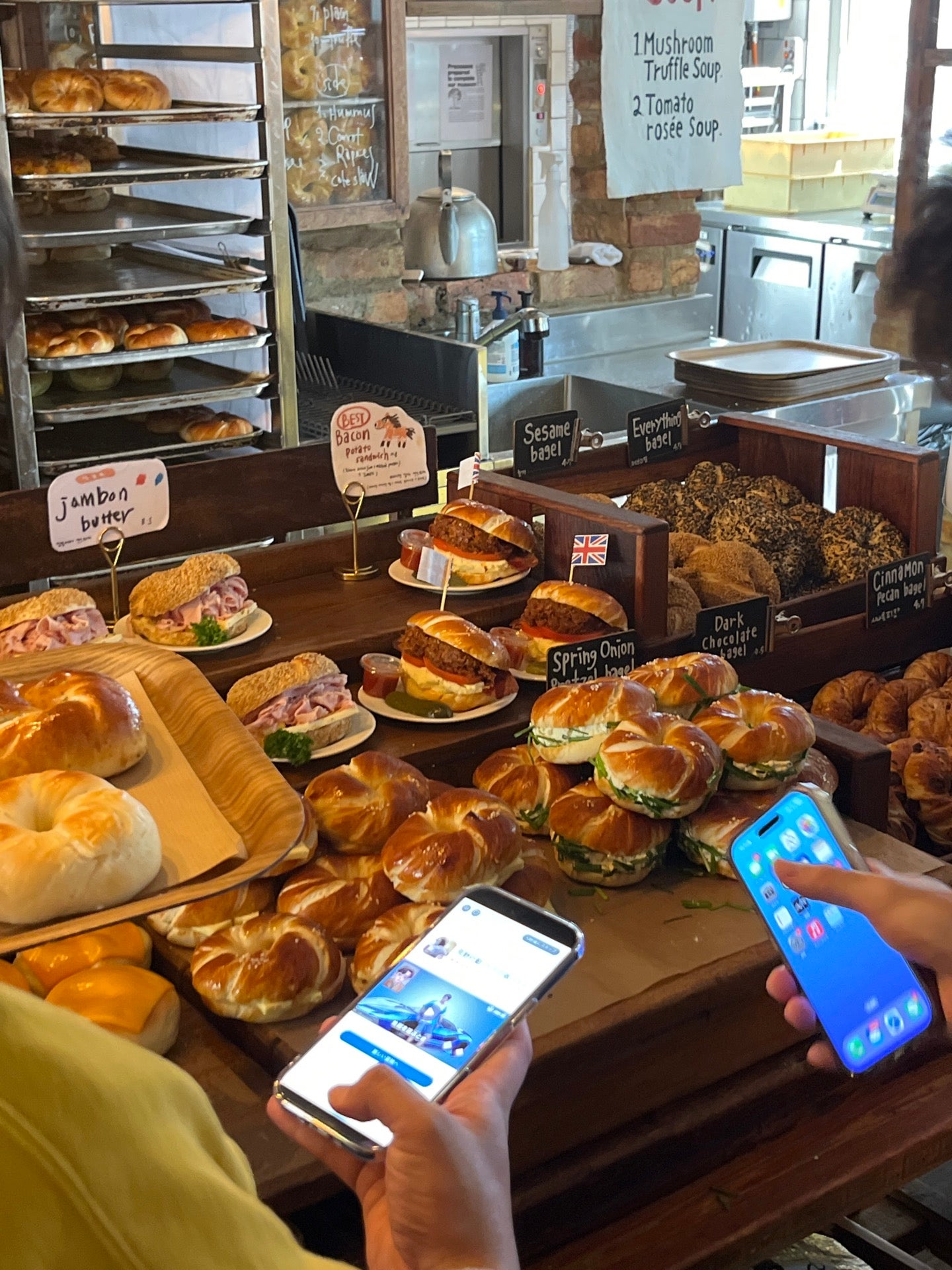 London Bagel Museum Anguk in Seoul, South Korea
