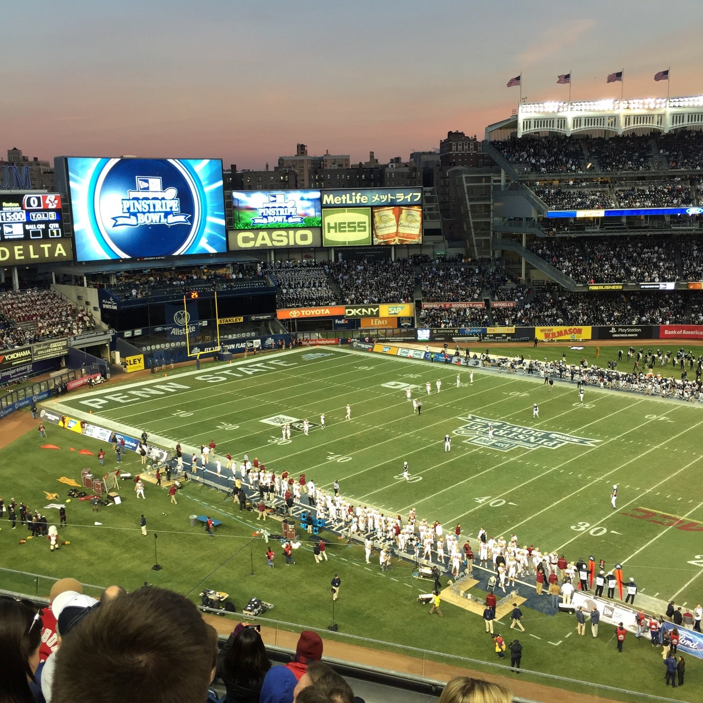 Paterno Field At Yankee Stadium Logo