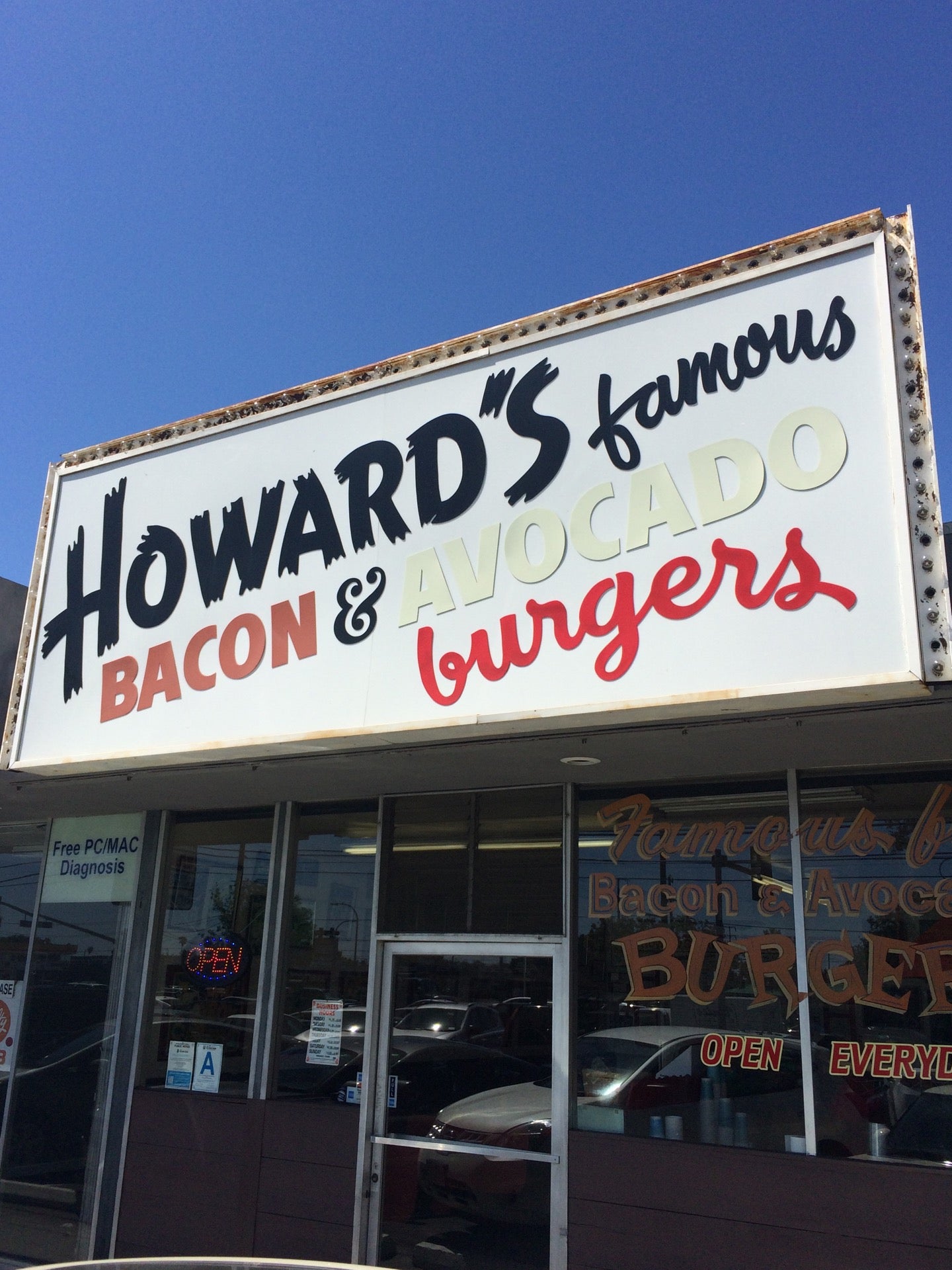 Howard's Famous Bacon & Avocado Burgers 11127 Venice Blvd Ste 7 Los