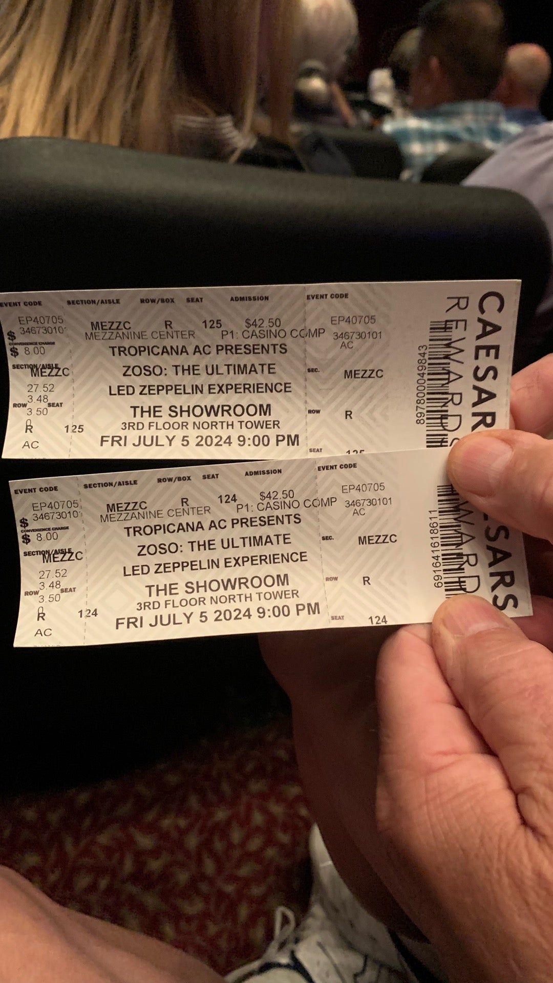 Tropicana Showroom at Tropicana Atlantic City