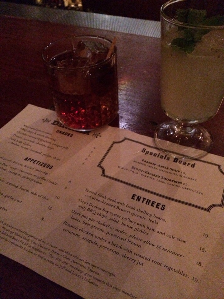 Comstock Saloon, a bars