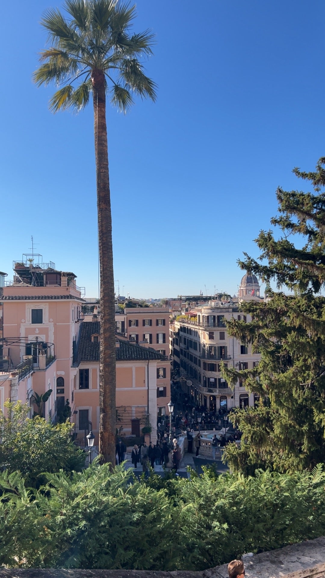 Piazza di Spagna - Rome cafe