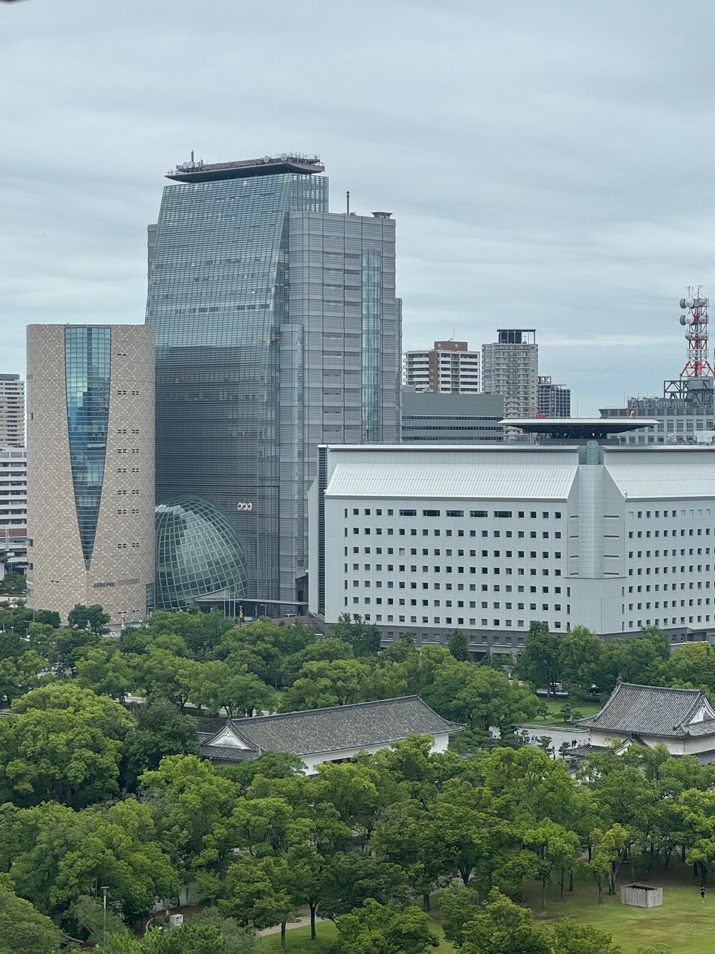 Osaka Castle in Osaka, Japan
