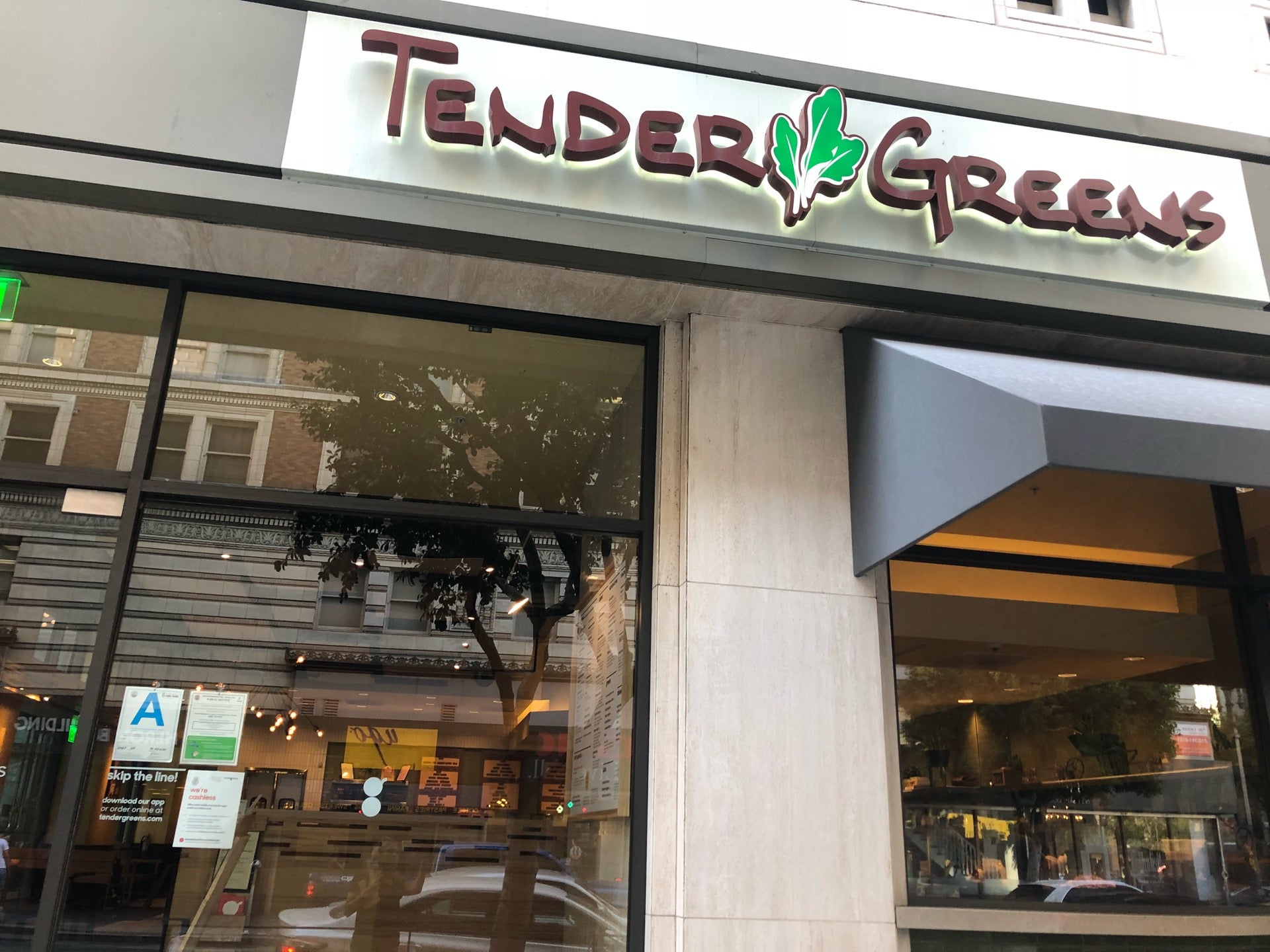 Tender Greens restaurant in Los Angeles