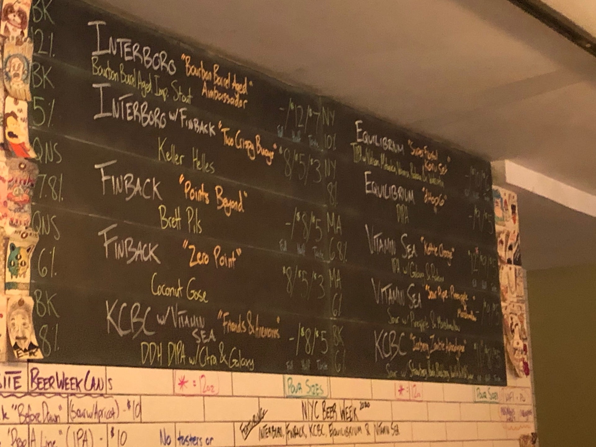 Milk & Hops bar in New York