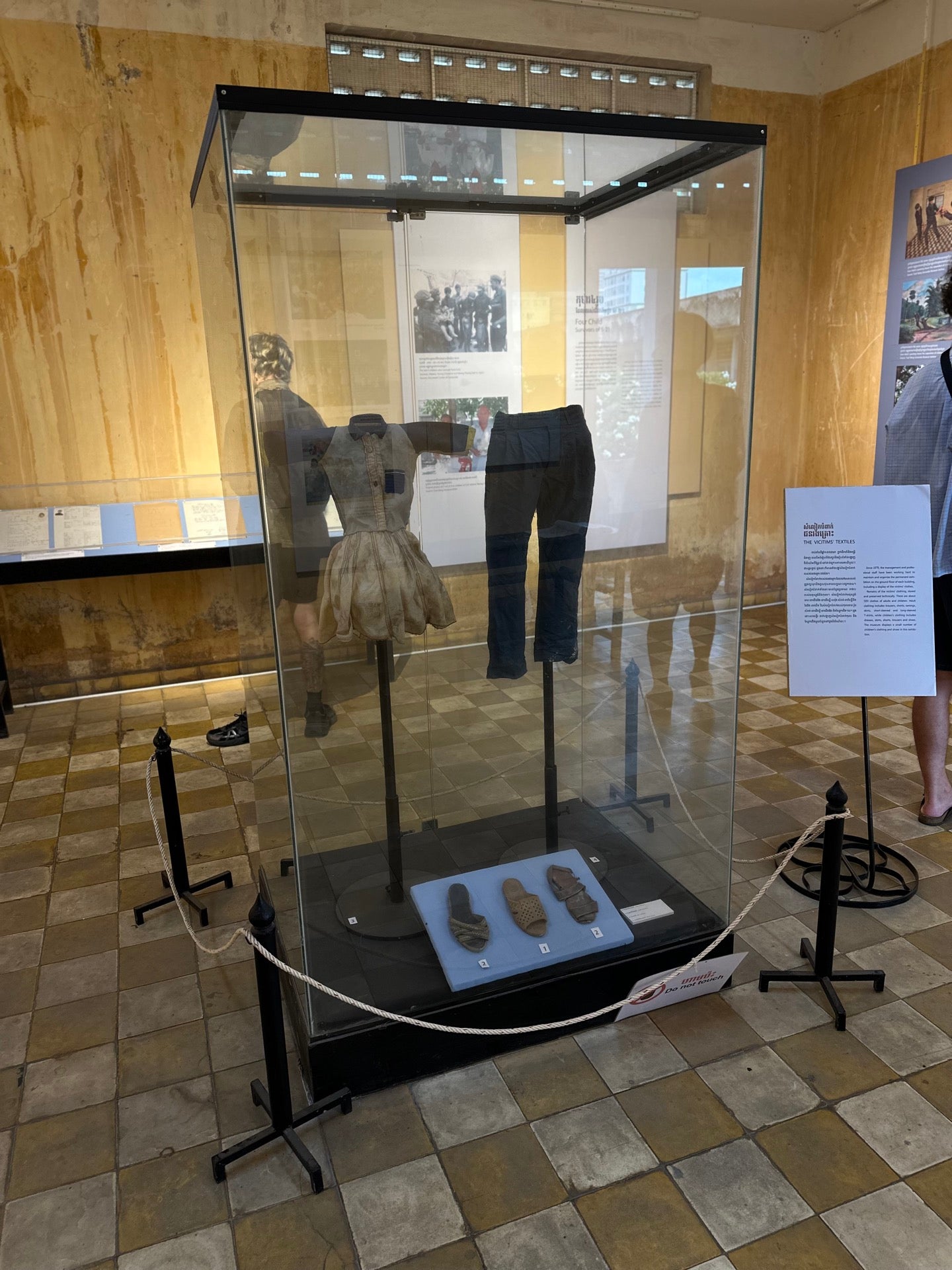 Tuol Sleng Genocide Museum in Phnom Penh, Cambodia