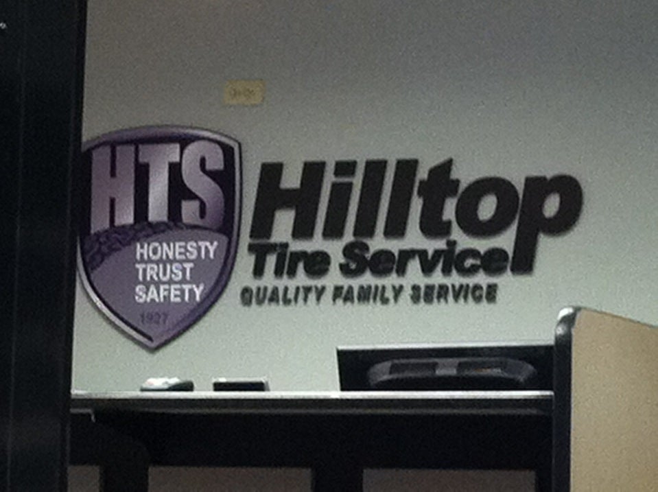 Hilltop Tire Service Logo