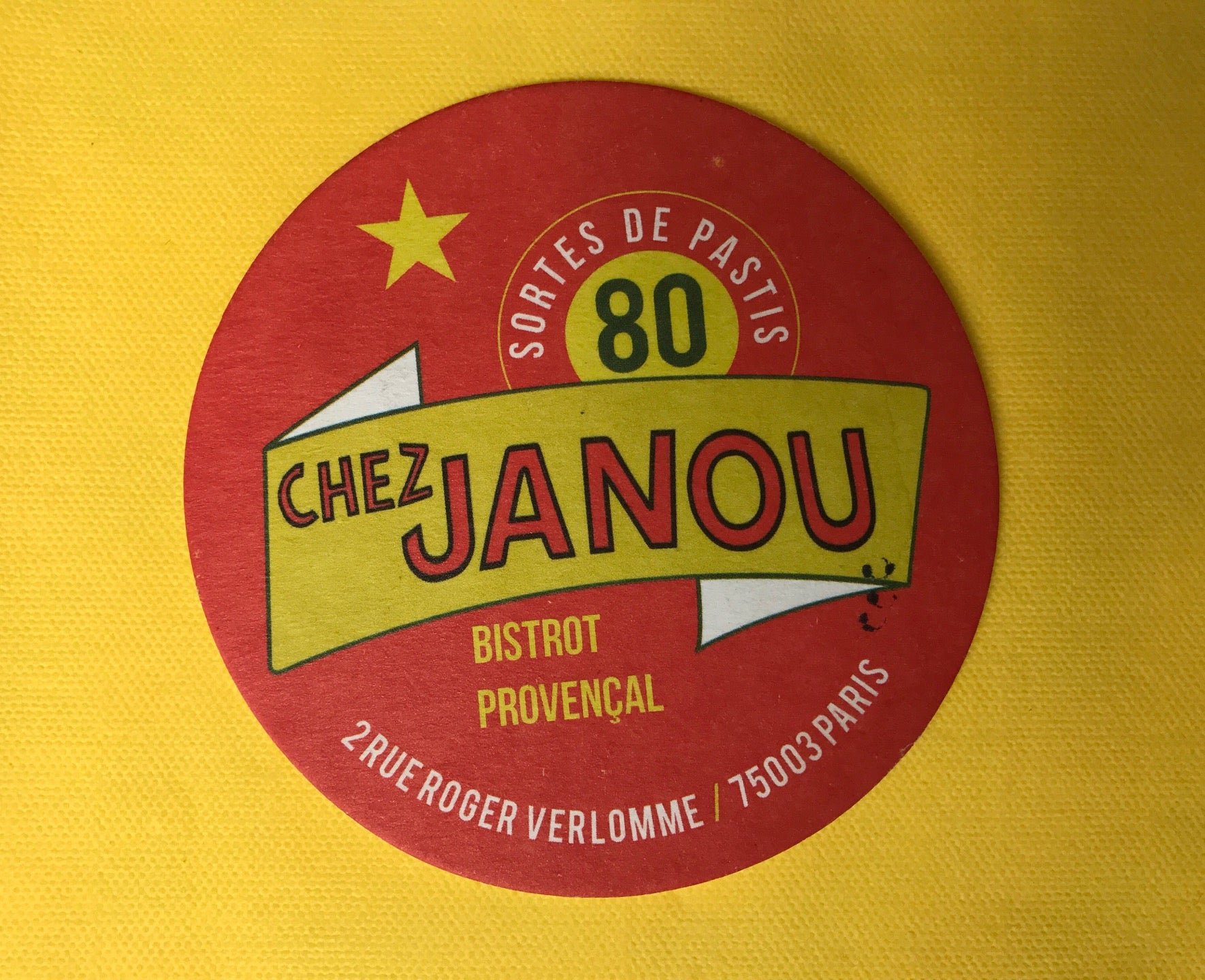 Chez Janou - Paris restaurant