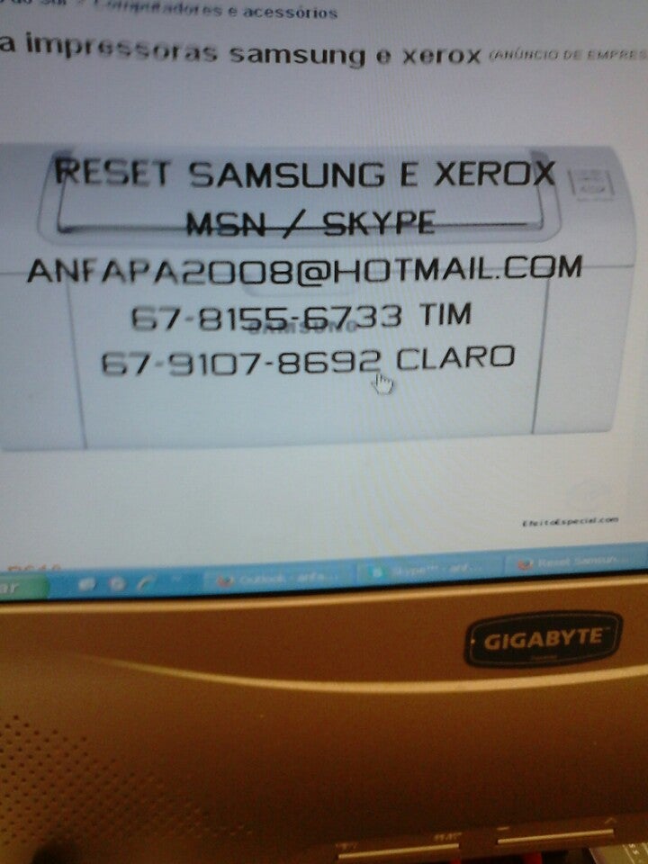 Reset Samsung André