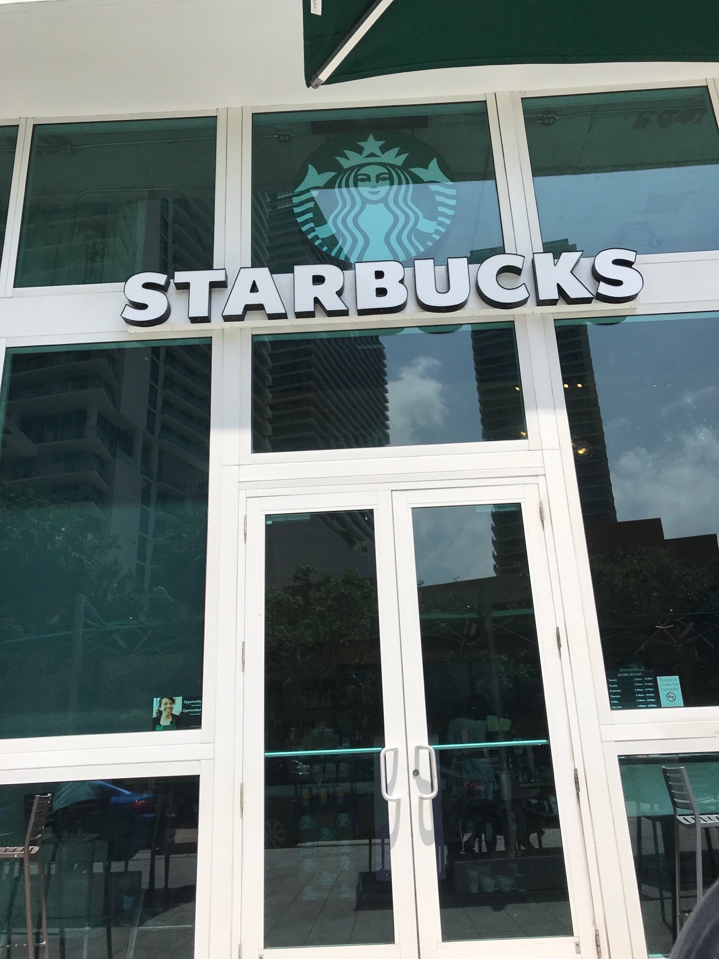 Starbucks, a local business in Miami