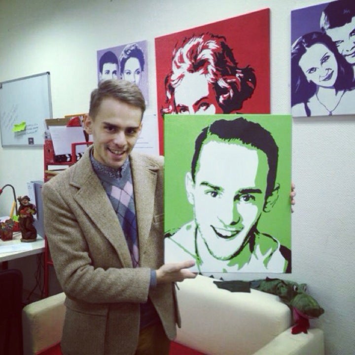 Pop Art Studio «Scut Carlos» Logo