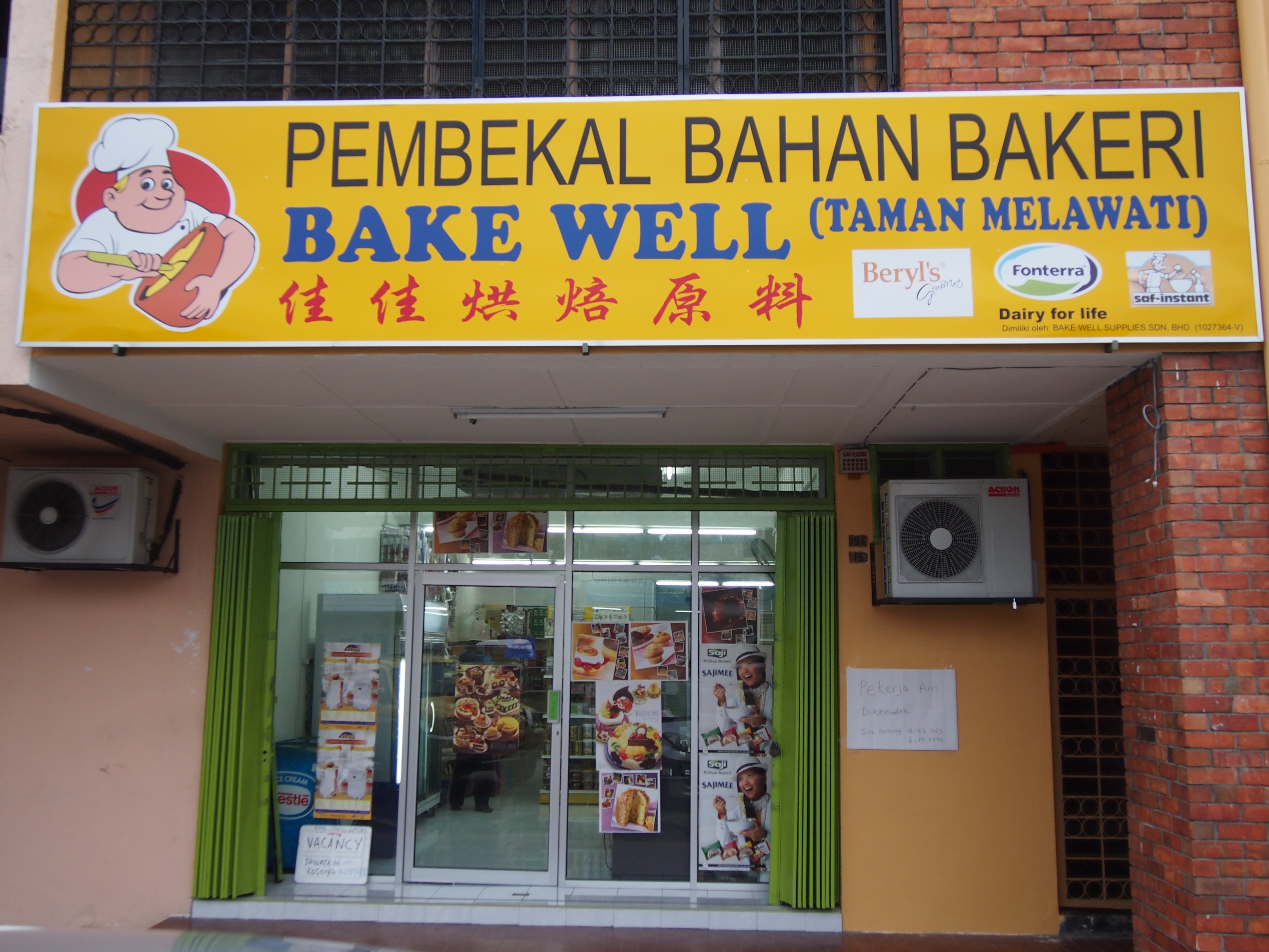 Bake Well Supplies Taman Melawati 15 Jalan Bandar 3 Taman Melawati Ulu Kelang