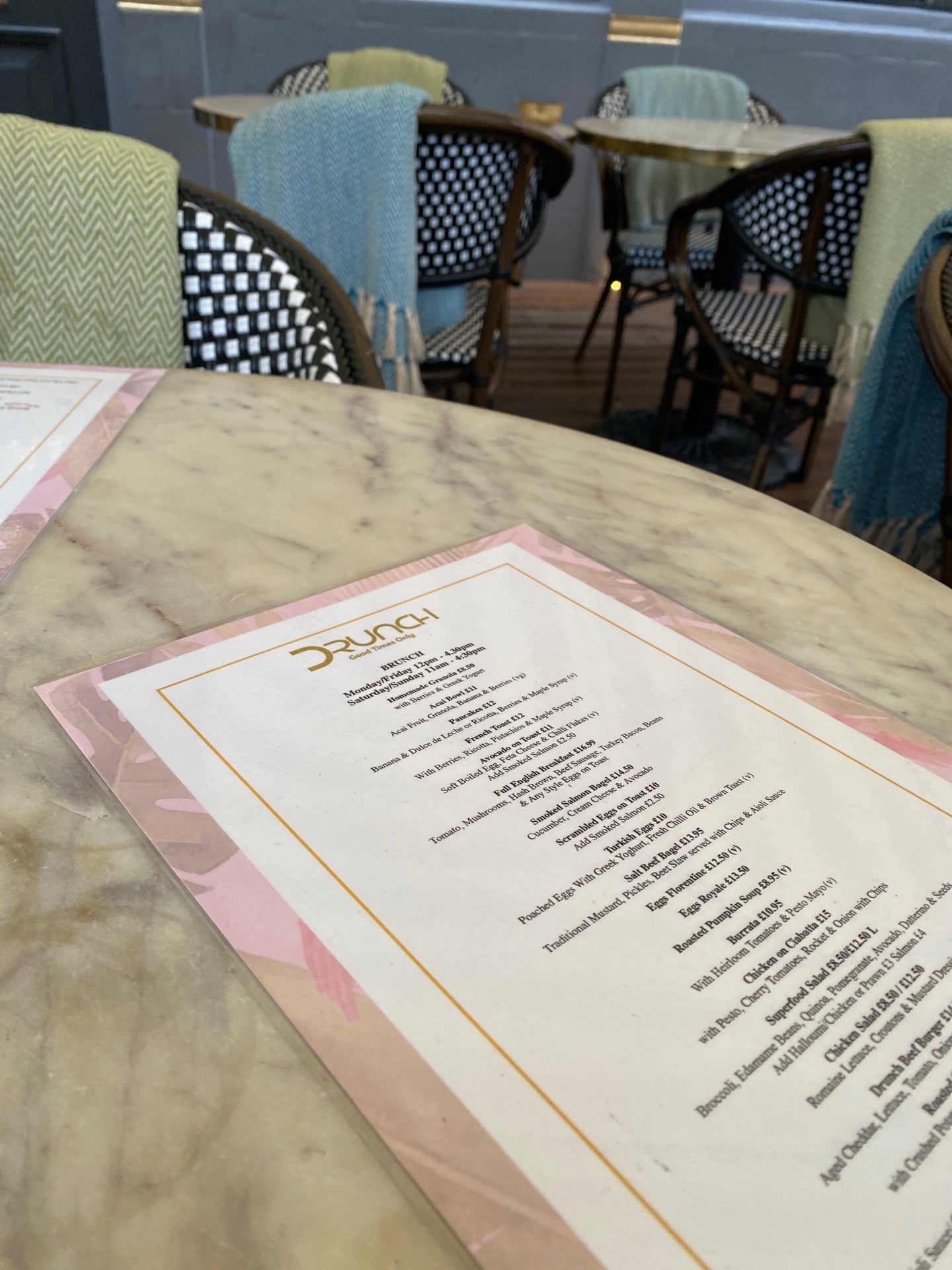 Drunch - London restaurant