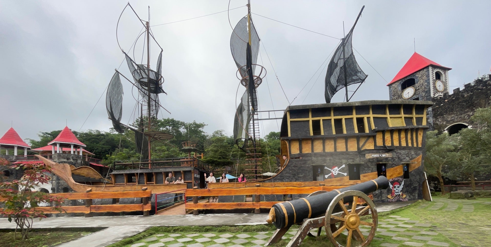 The Lost World Castle in Yogyakarta, Indonesia