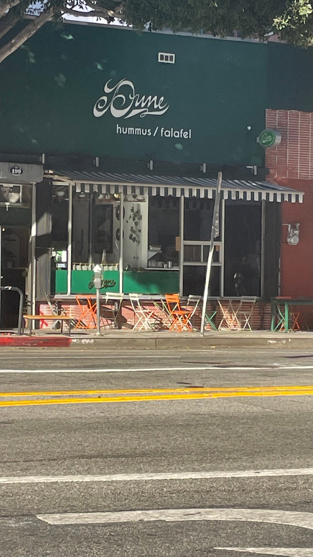 Dune Downtown restaurant in Los Angeles