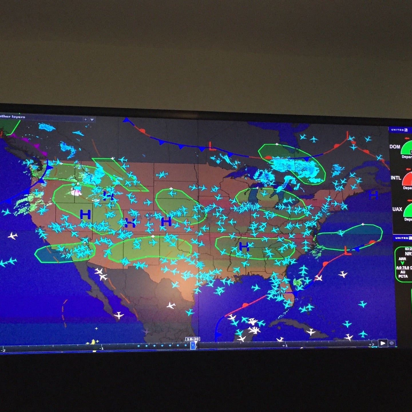 United Airlines Network Operations Control (Noc)