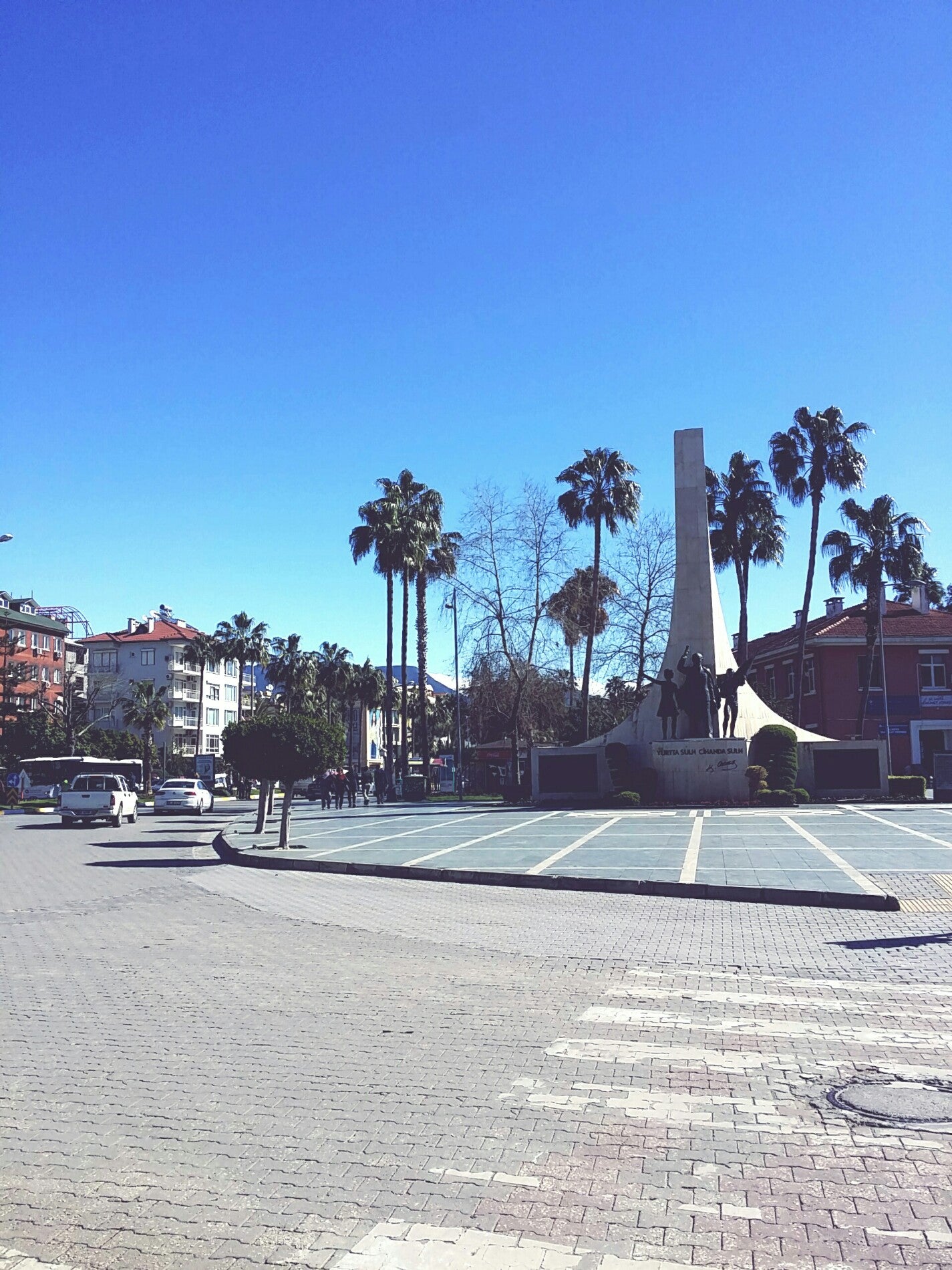 Mustafa Kemal Atatürk Monument in Alanya, Turkey