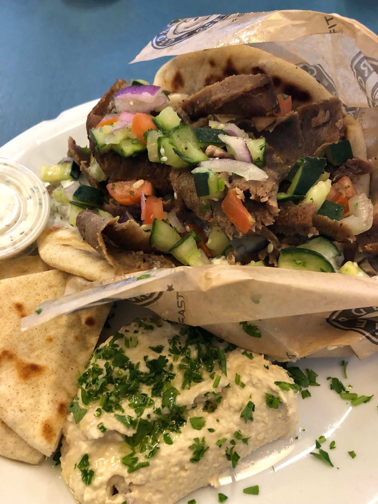 Georges Greek Grill restaurant in Los Angeles