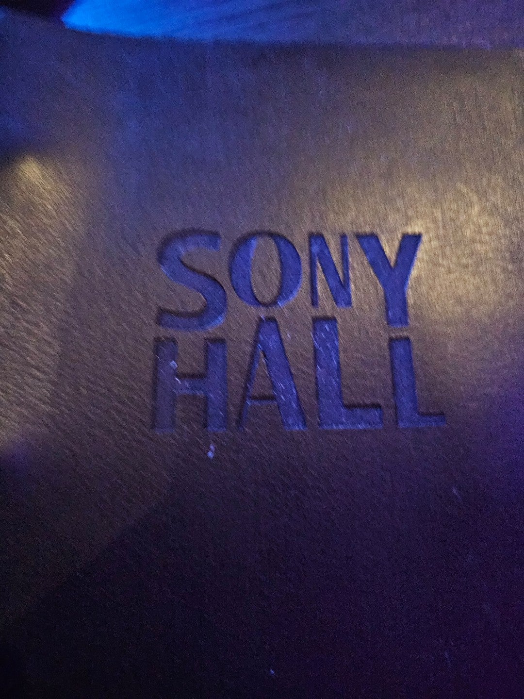 Sony Hall