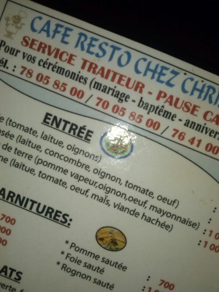 Café Resto Chez Christ