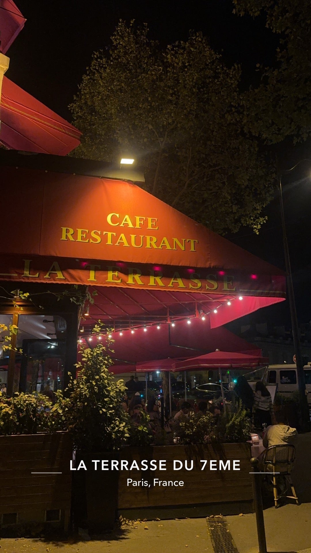 La Terrasse - Paris restaurant