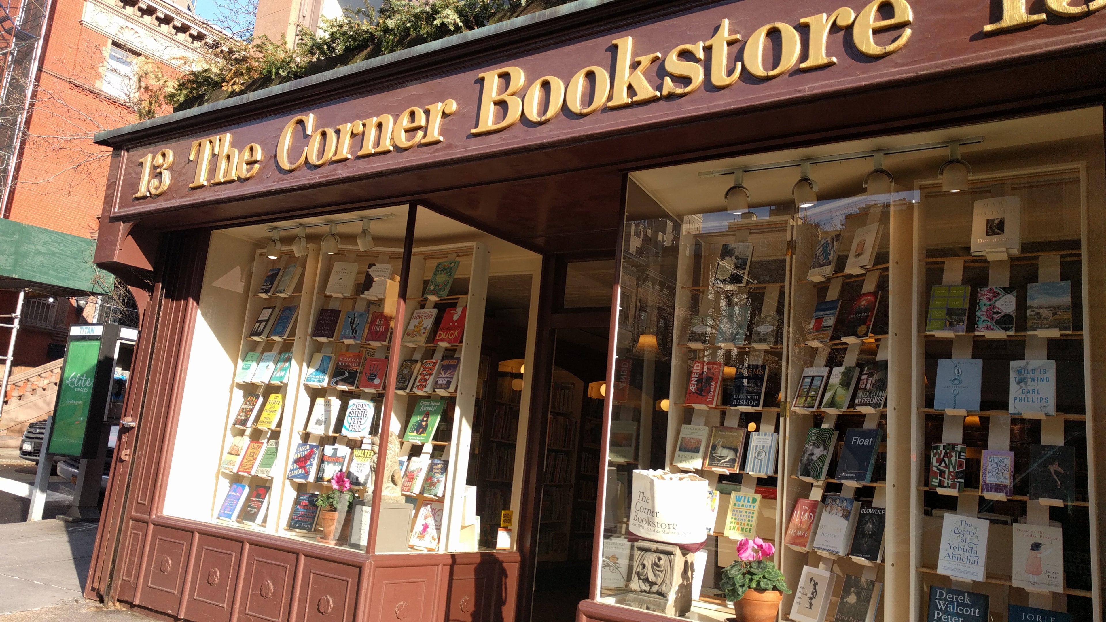 The Corner Bookstore 1313 Madison Ave New York