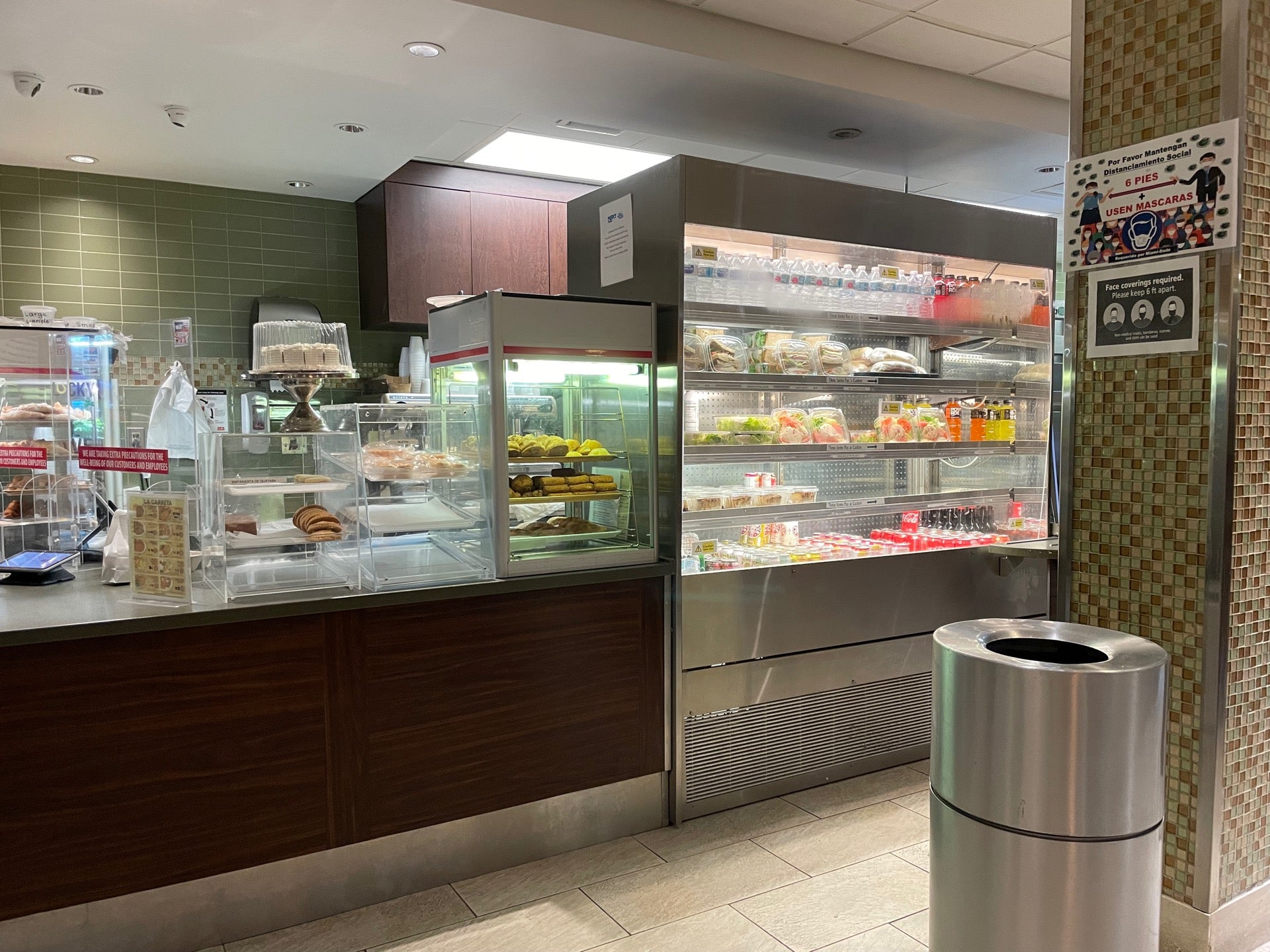 La Carreta - Inside Mercy Hospital restaurant in Miami