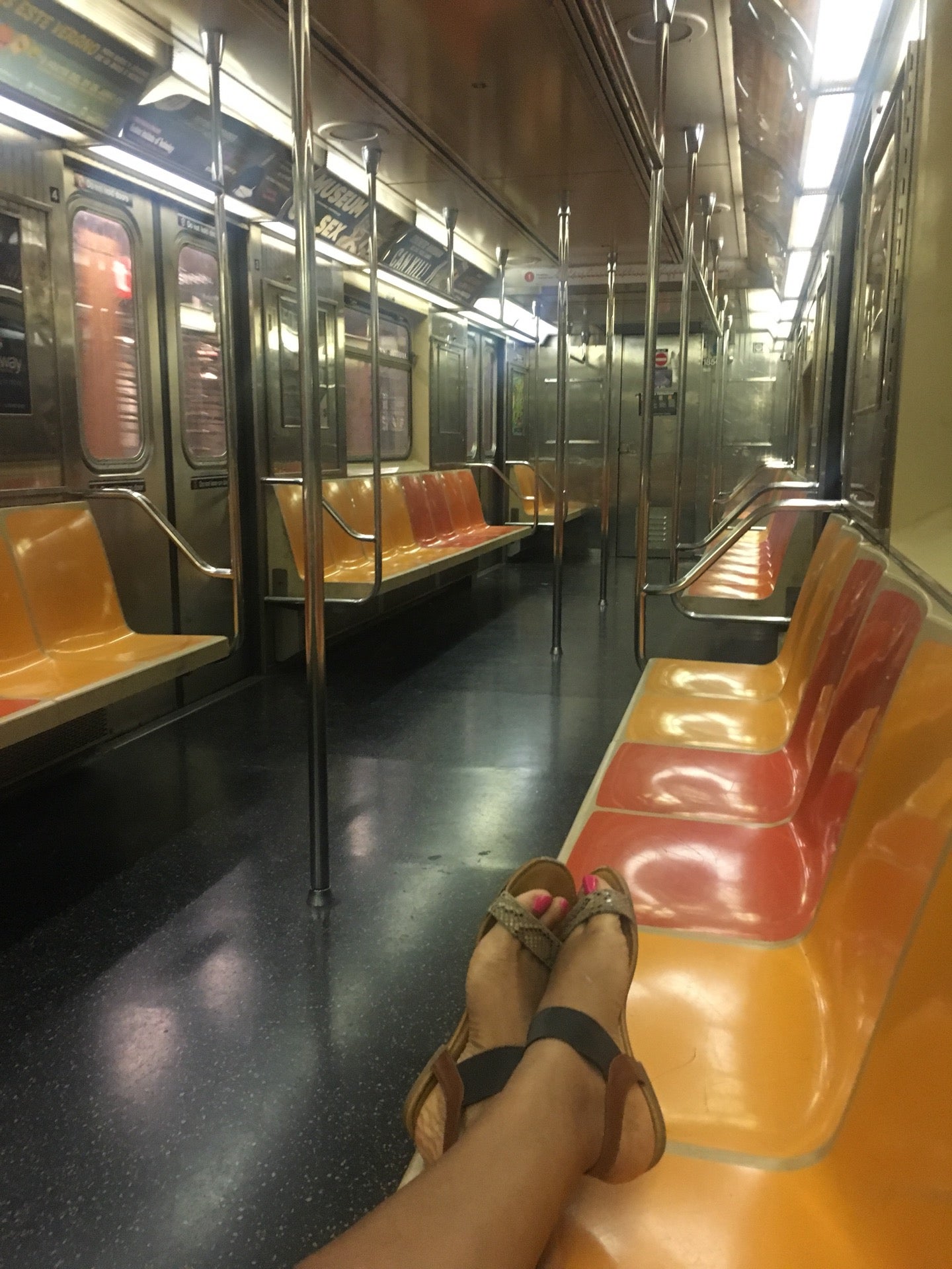 MTA Subway Houston St (1) W Houston St New York