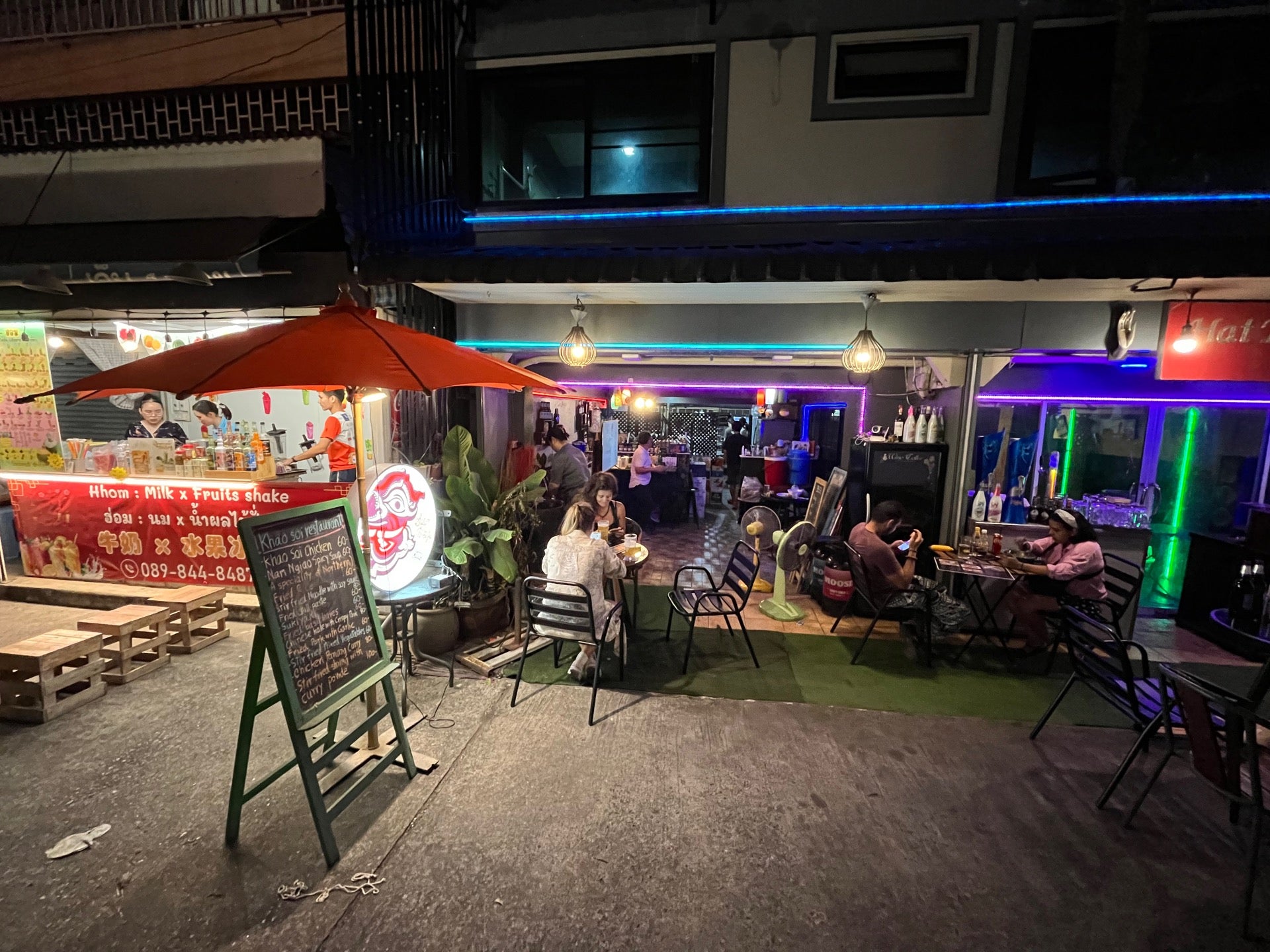 Khao Soi Restaurant in Chiang Rai, Thailand