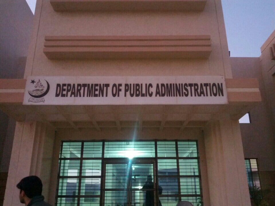 Department Of Public Administration, Ku