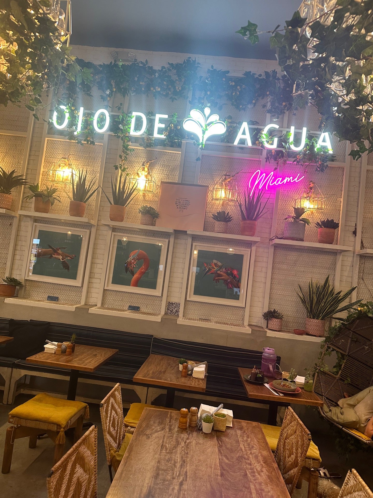 Ojo de Agua restaurant in Miami