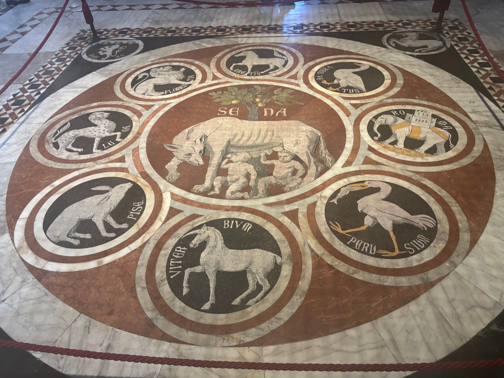 Santa Maria della Scala en Siena, Italia