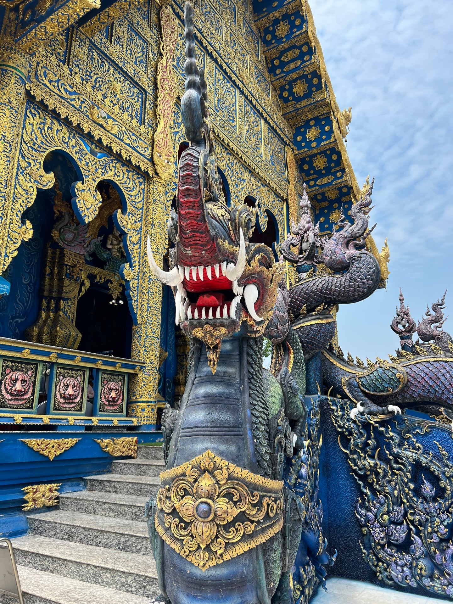 Rong Suea Ten Temple in Chiang Rai, Thailand
