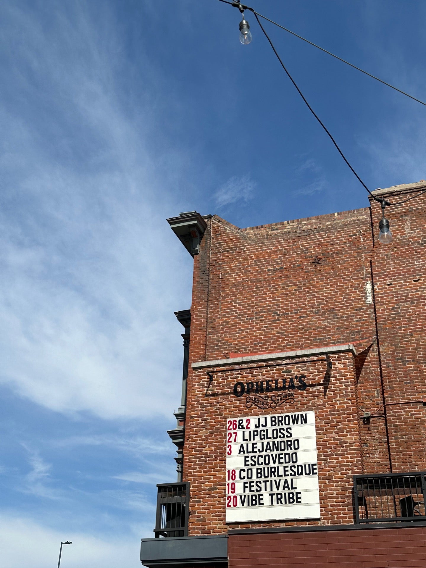 Ophelia's Electric Soapbox